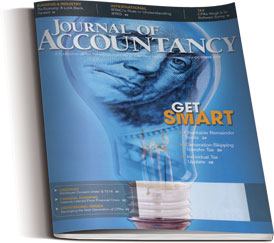 Journal of Accountancy Magazine