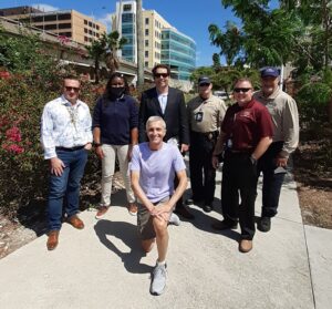 Going Green for a successful advertising campaign Jay Magner Photo'd hereFrom the left, Ken Akins, Horticulturist Parks and Recreation City of Tampa, Sherisha Hills, Director of Tampa Parks and Recreation, Whit Remer, Sustainability and Resilience Officer, Office of the Chief of Staff, Kevin Amos, District Supervisor City of Tampa Code Enforcement, Keith O'Connor, Neighborhood Enhancement Manager City of Tampa, Alan Villa, Code Enforcement Officer City of Tampa. We are grateful.