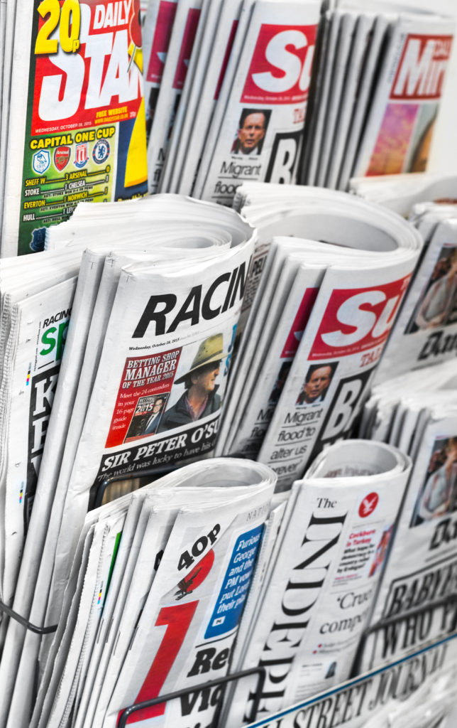 editorials in stacks to detail the benefits of print advertising for targeting niche audiences